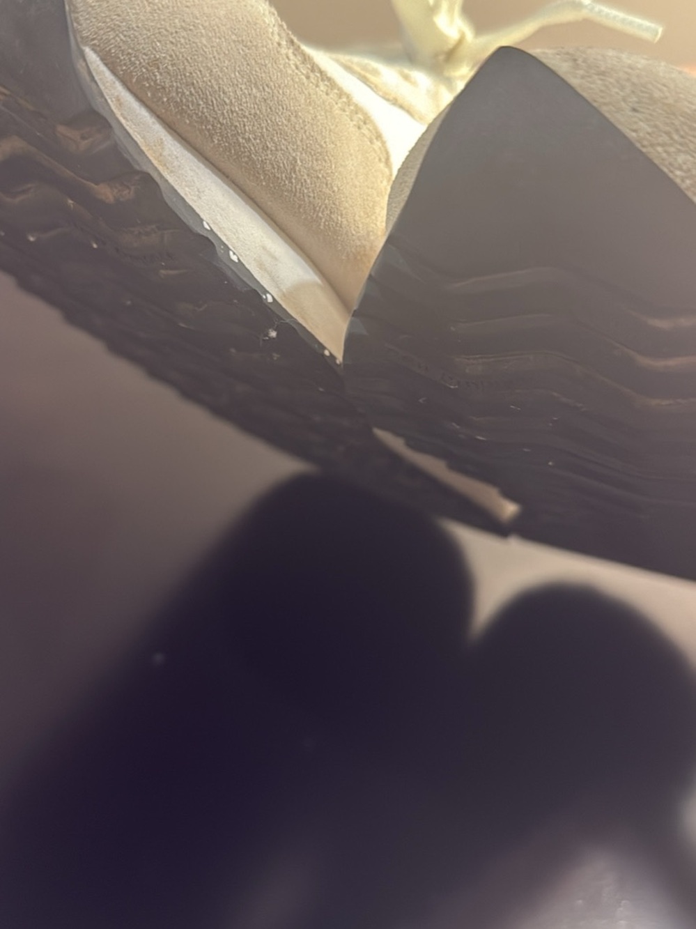 New Balance Women’s Sneakers in Cream and White - Picture 6 of 6